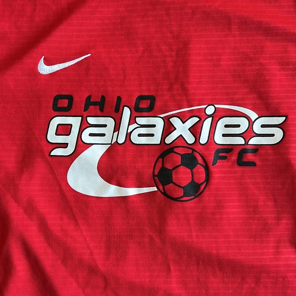 Nike Dri-Fit Ohio Galaxies Men's Jersey Red Short Sleeve Size L - Picture 2 of 8